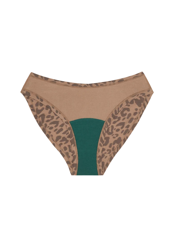 Huha Mineral Undies Bikini-Limited Edition Leopard Tan
