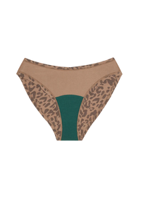 Huha Mineral Undies Bikini-Limited Edition Leopard Tan
