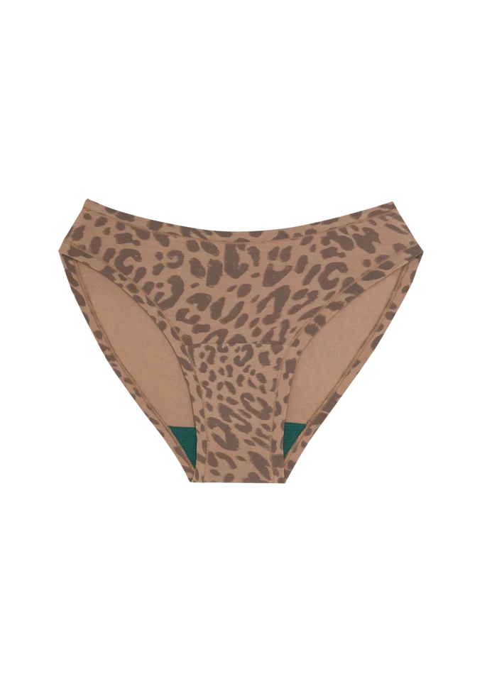 Huha Mineral Undies Bikini-Limited Edition Leopard Tan