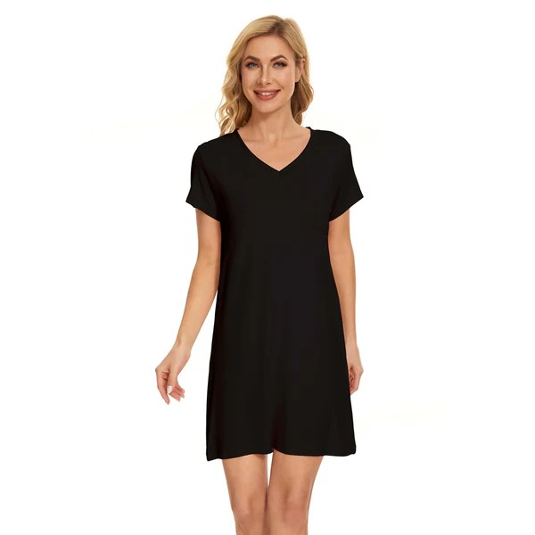 Daniadown Bamboo Short Sleeve Nightdress