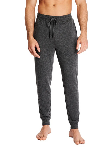 Joe Boxer Knit Jogger Pant-Charcoal