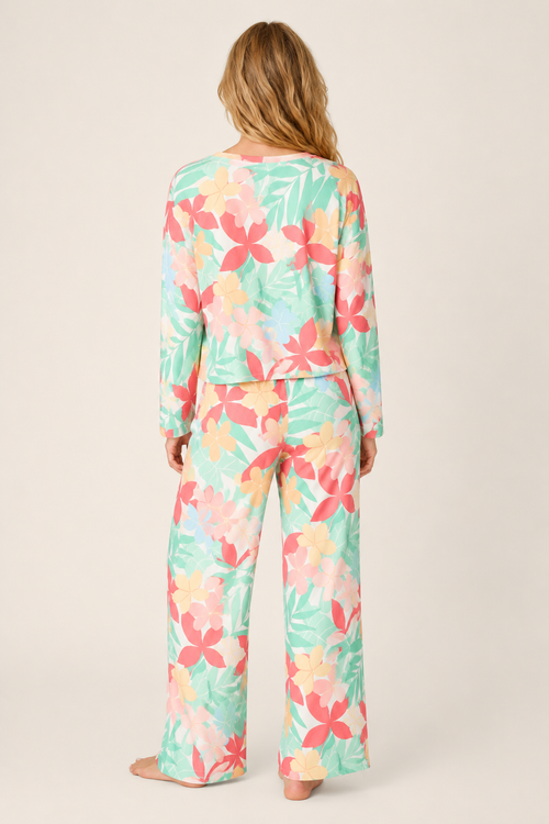PJ Salvage Coastal Club Sunset Blooms PJ