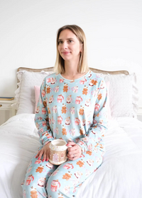 Miranda Nic Velvety Velour Coffee & Cocoa PJ