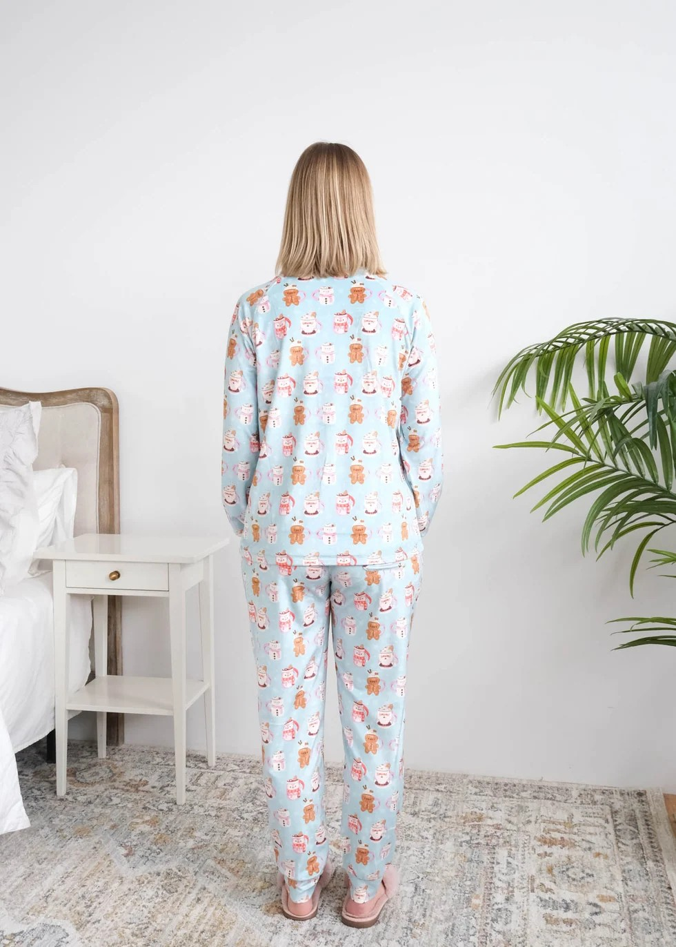 Miranda Nic Velvety Velour Coffee & Cocoa PJ