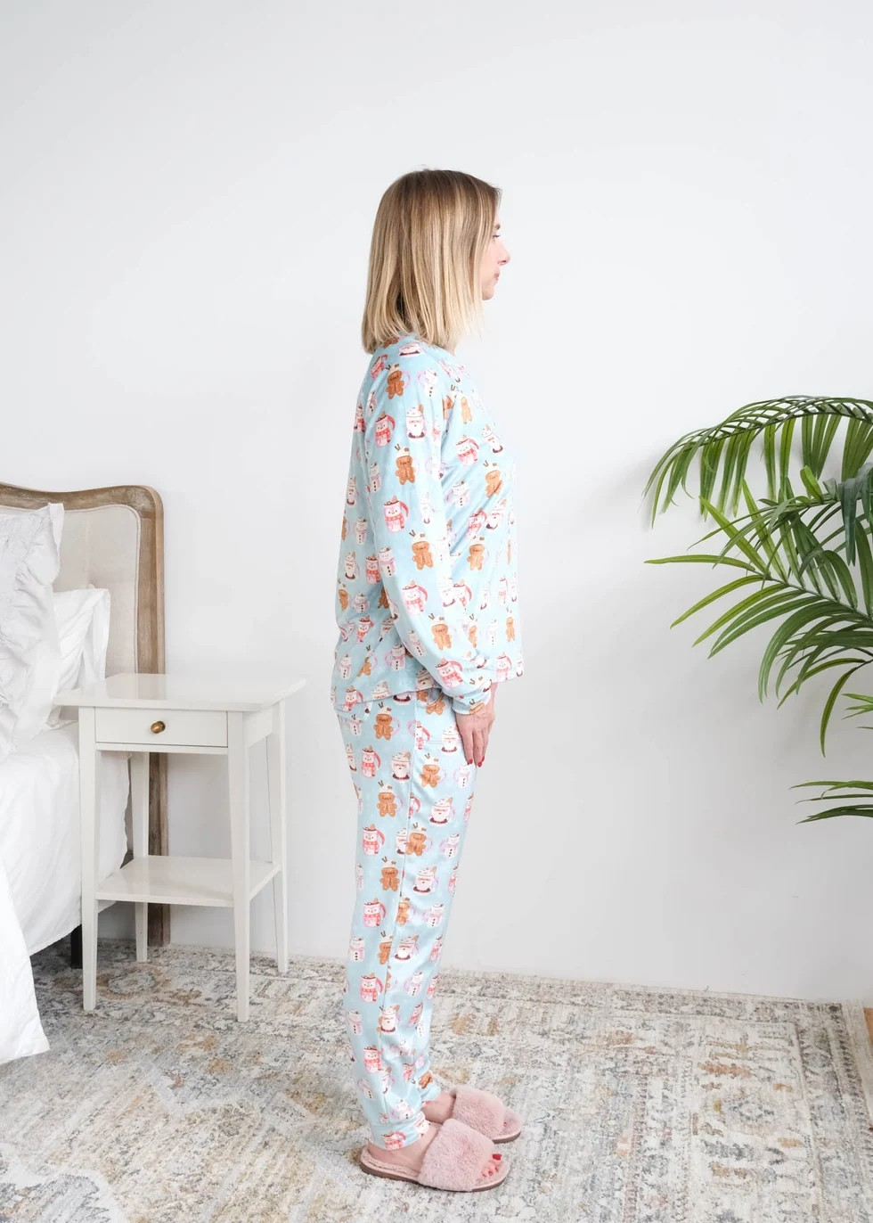 Miranda Nic Velvety Velour Coffee & Cocoa PJ