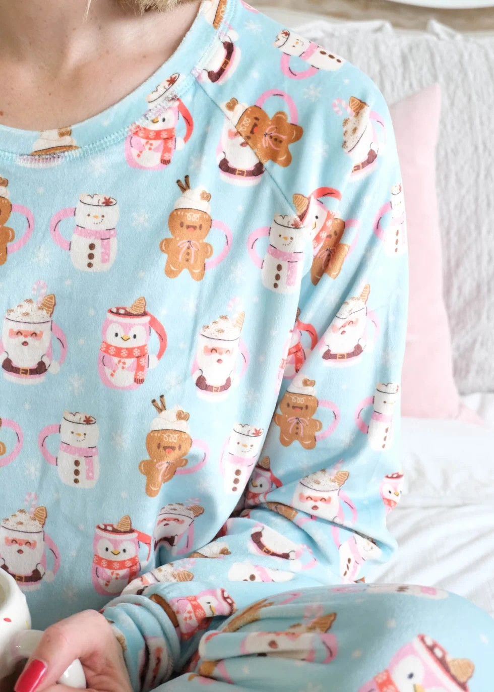 Miranda Nic Velvety Velour Coffee & Cocoa PJ