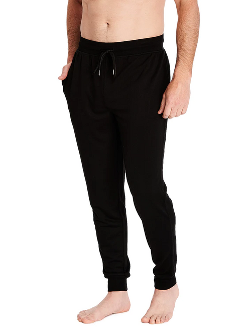 Joe Boxer Knit Jogger Pant-Black