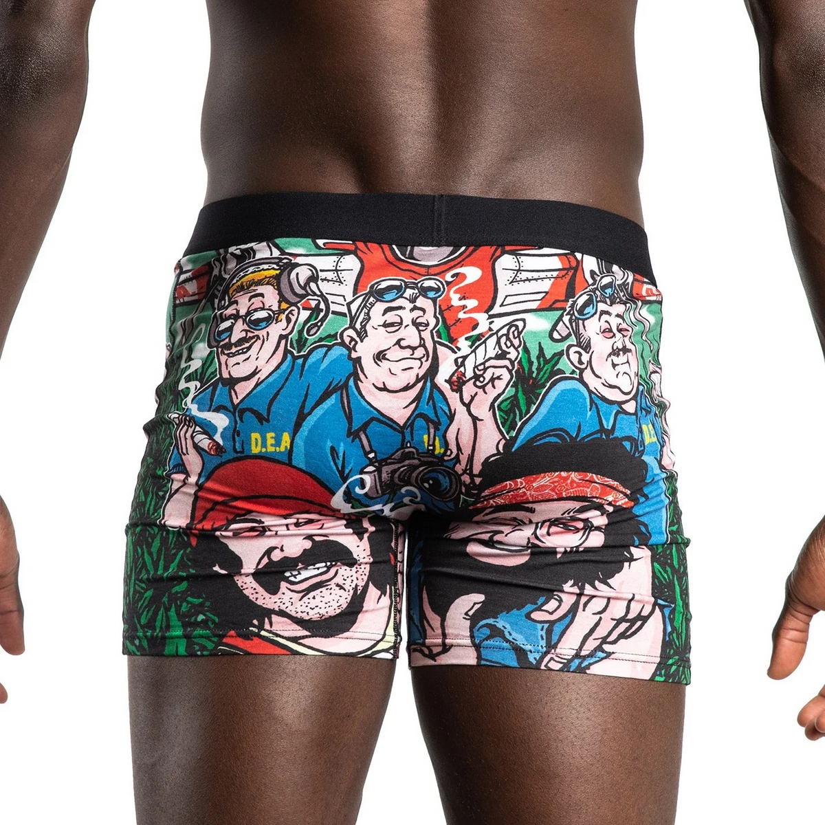 Good Luck Undies Cheech & Chong Pass DEA Underwear