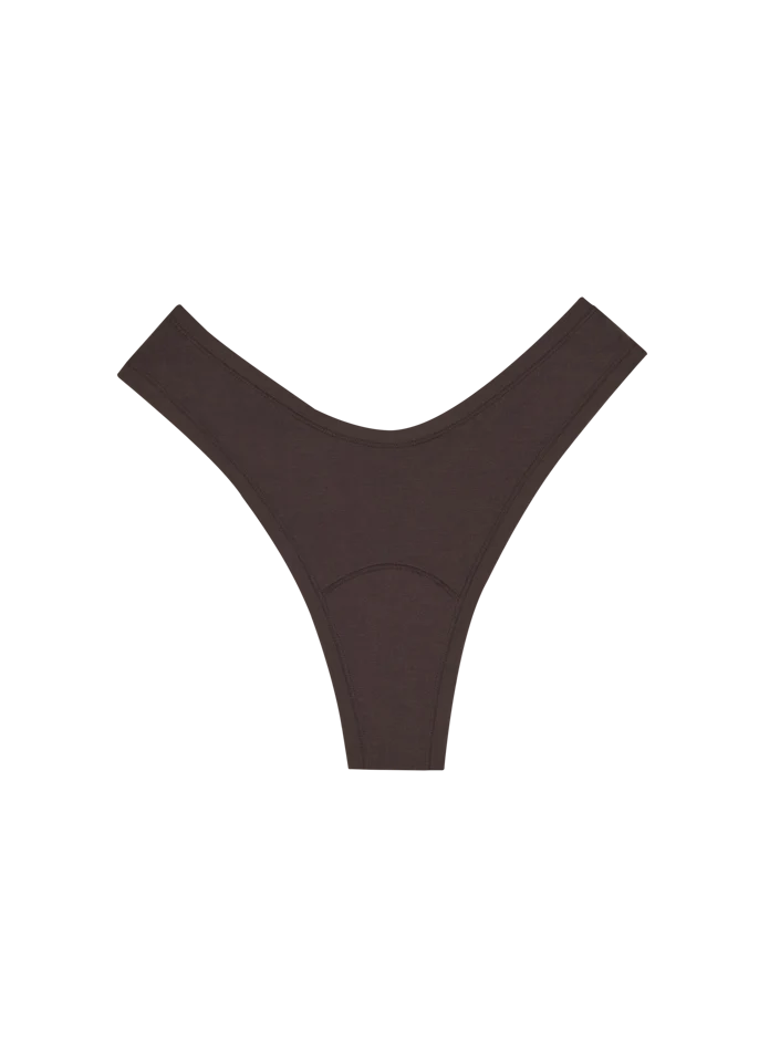 Huha Mineral Undies Dipped Thong-Limited Edition Java