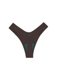 Huha Mineral Undies Dipped Thong-Limited Edition Java