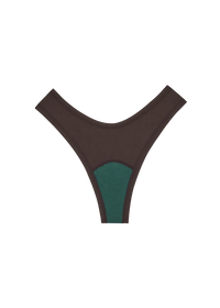 Huha Mineral Undies Dipped Thong-Limited Edition Java