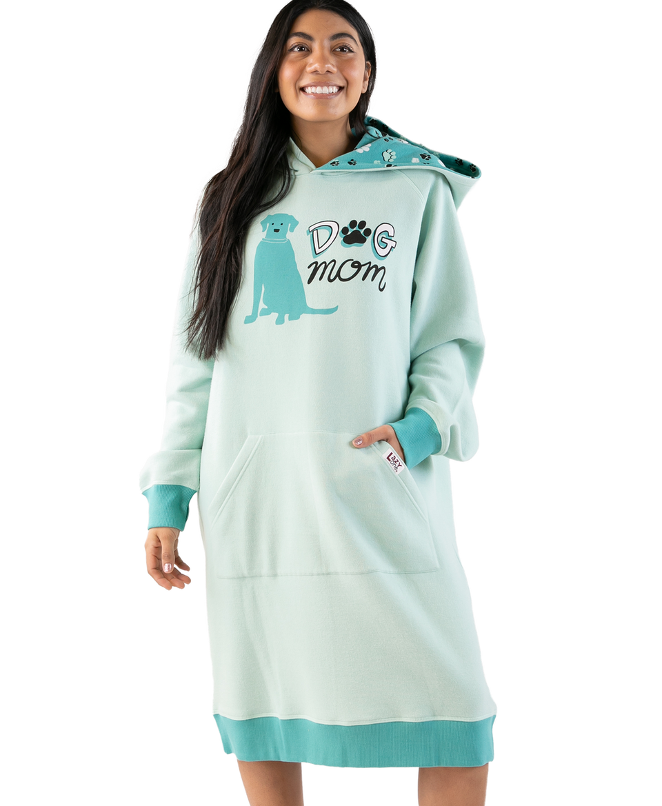 LazyOne Dog Mom Sleep Hoodie