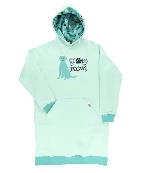 LazyOne Dog Mom Sleep Hoodie