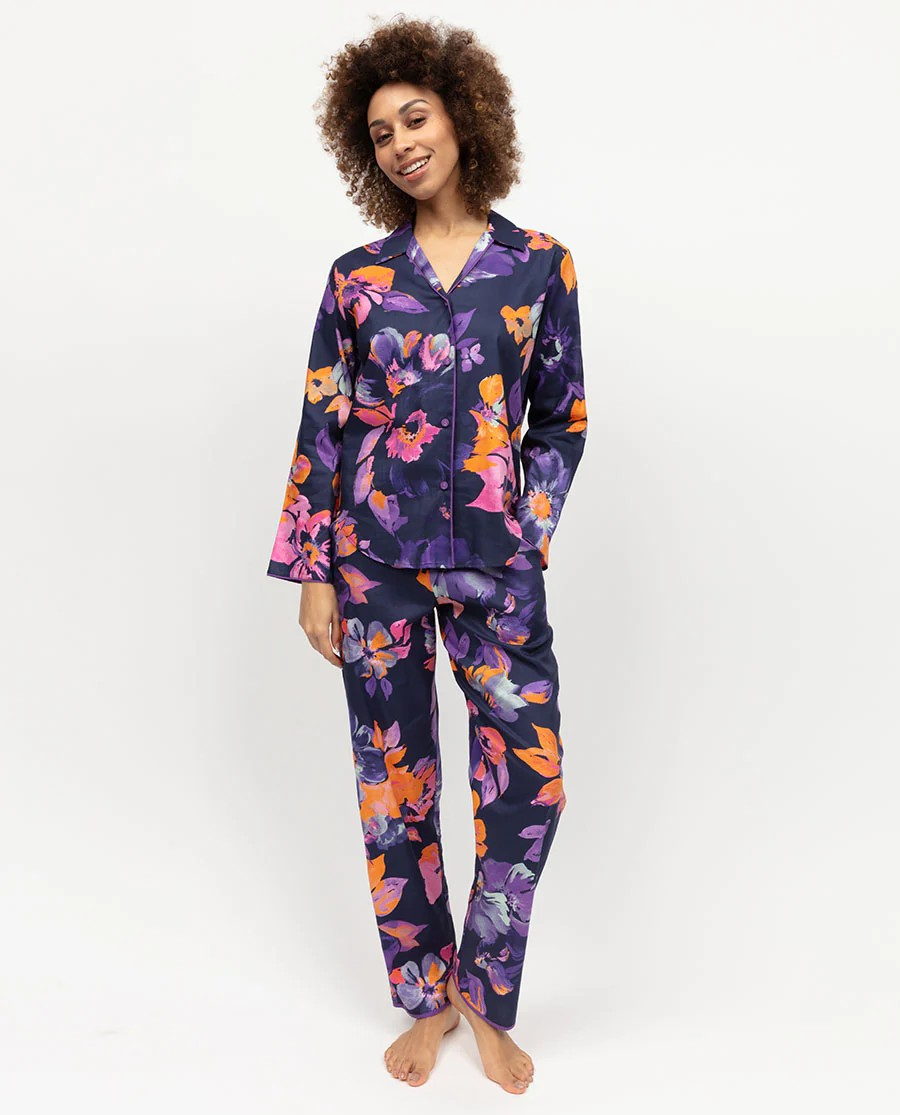 CyberJammies Edie Floral Pajama Set