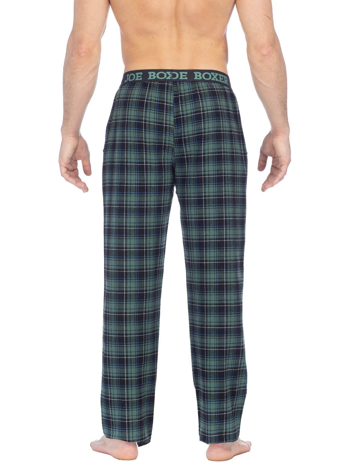 Joe Boxer Flannel Pant-Evergreen Plaid