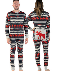 LazyOne Cabin Moose Unisex Flapjack