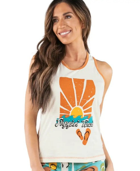 LazyOne Flippin Tired Tank