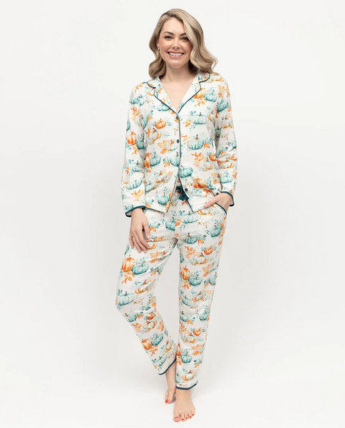 CyberJammies Goldie Pumpkin Pajama Set-1 XL left