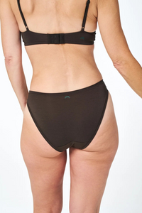 Huha Mineral Undies High Rise Bikini-Limited Edition Java