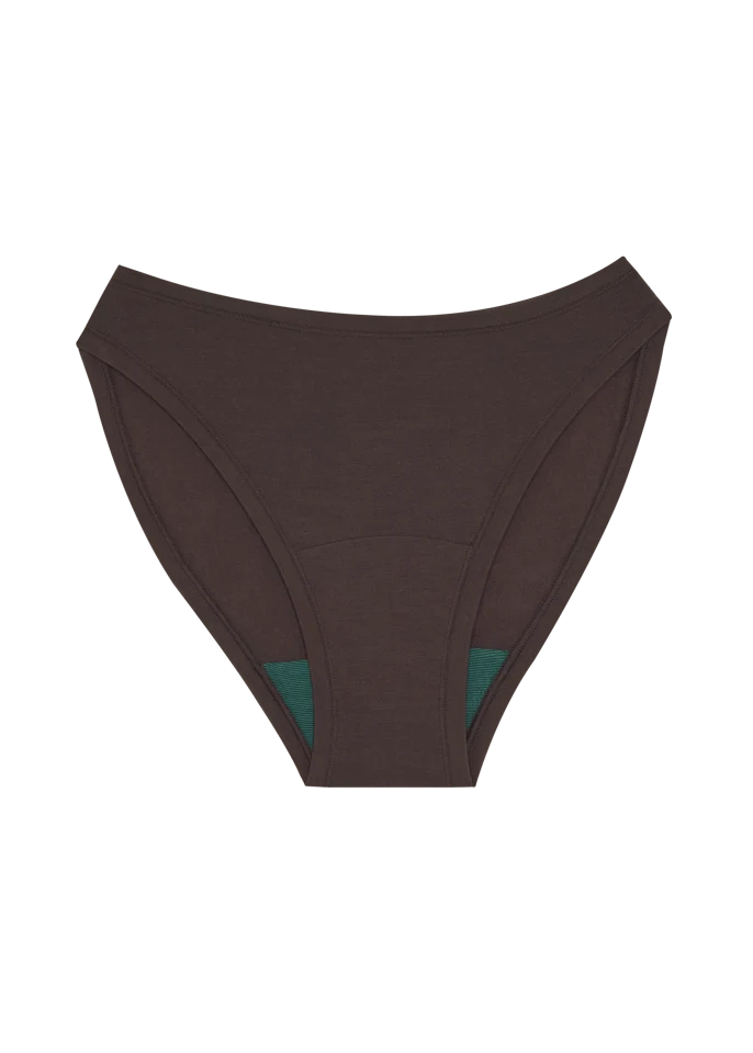 Huha Mineral Undies High Rise Bikini-Limited Edition Java