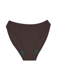Huha Mineral Undies High Rise Bikini-Limited Edition Java