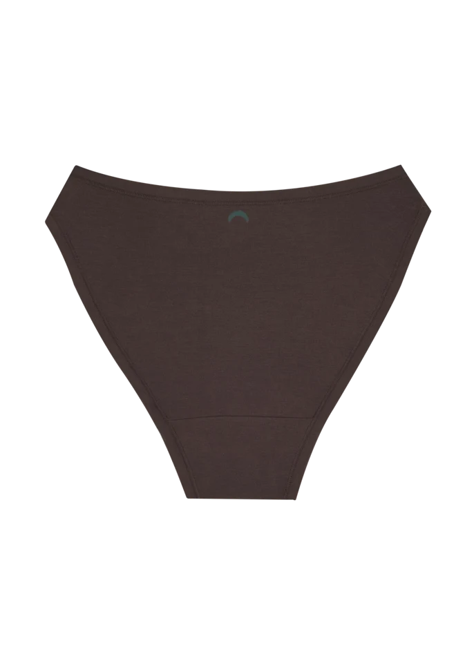 Huha Mineral Undies High Rise Bikini-Limited Edition Java