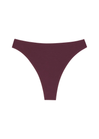 Huha Mineral Undies High Rise Thong-Limited Edition Merlot