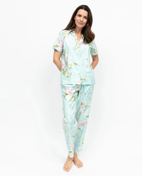 Nora Rose Juliette Lace Pajama Set