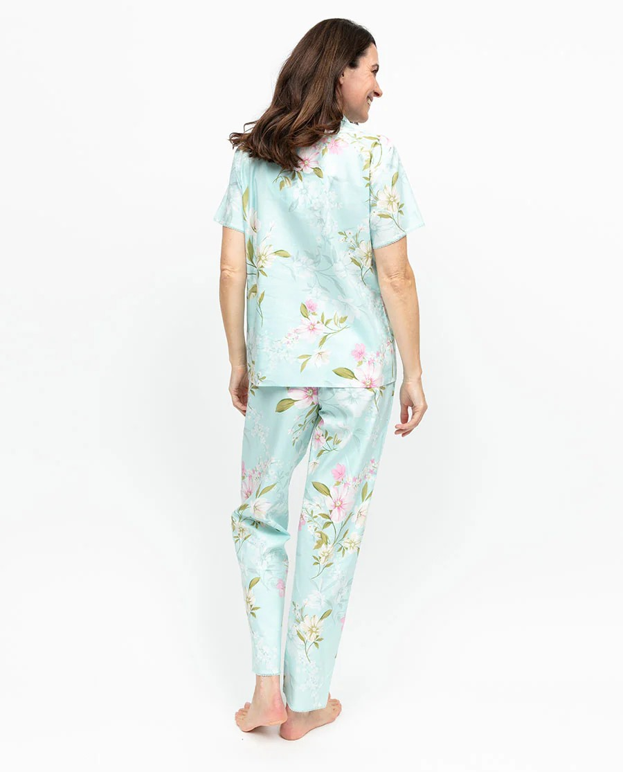 Nora Rose Juliette Lace Pajama Set