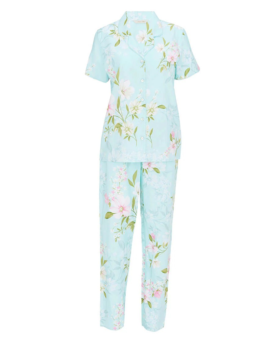Nora Rose Juliette Lace Pajama Set