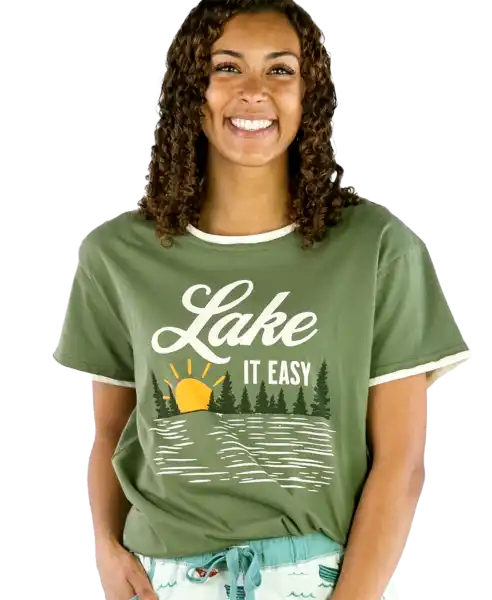 LazyOne Lake It Easy T-Shirt