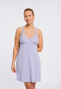 Fleur't Belle Epoque T-Back Chemise-Lilac Haze