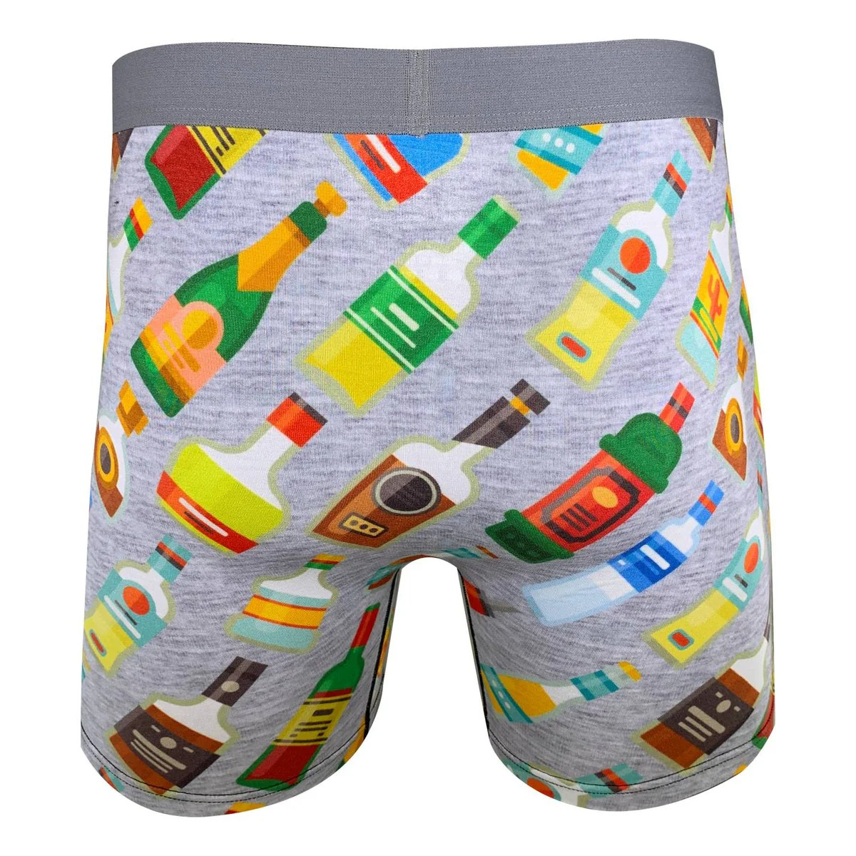 Good Luck Undies Liquor Bottles Boxer Brief