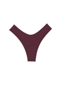 Huha Mineral Undies Dipped Thong-Limited Edition Thyme and Merlot