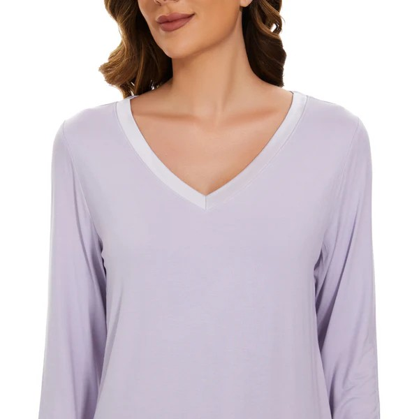 Daniadown Bamboo Long Sleeve PJ Set