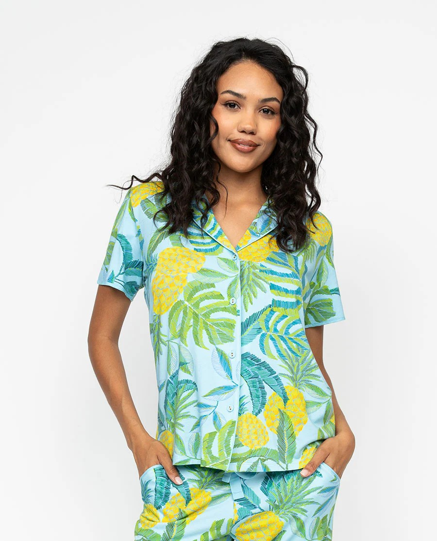 CyberJammies Paige Pineapple PJ Set
