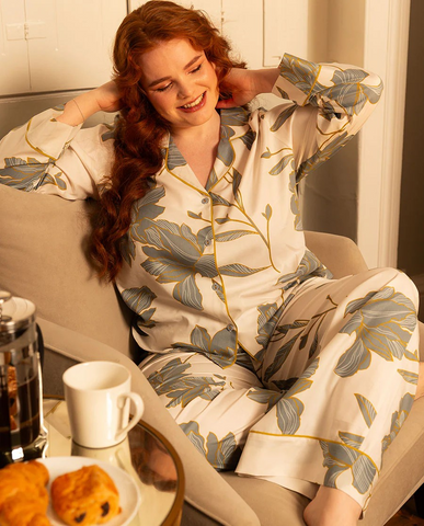 CyberJammies Piper Floral Pajama Set