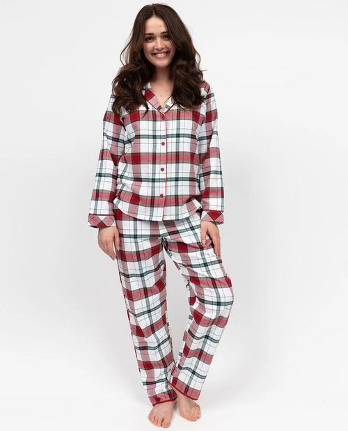 CyberJammies Blaze Brushed Check PJ Set