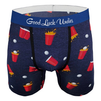 Good Luck Undies Beer Pong Boxer Brief