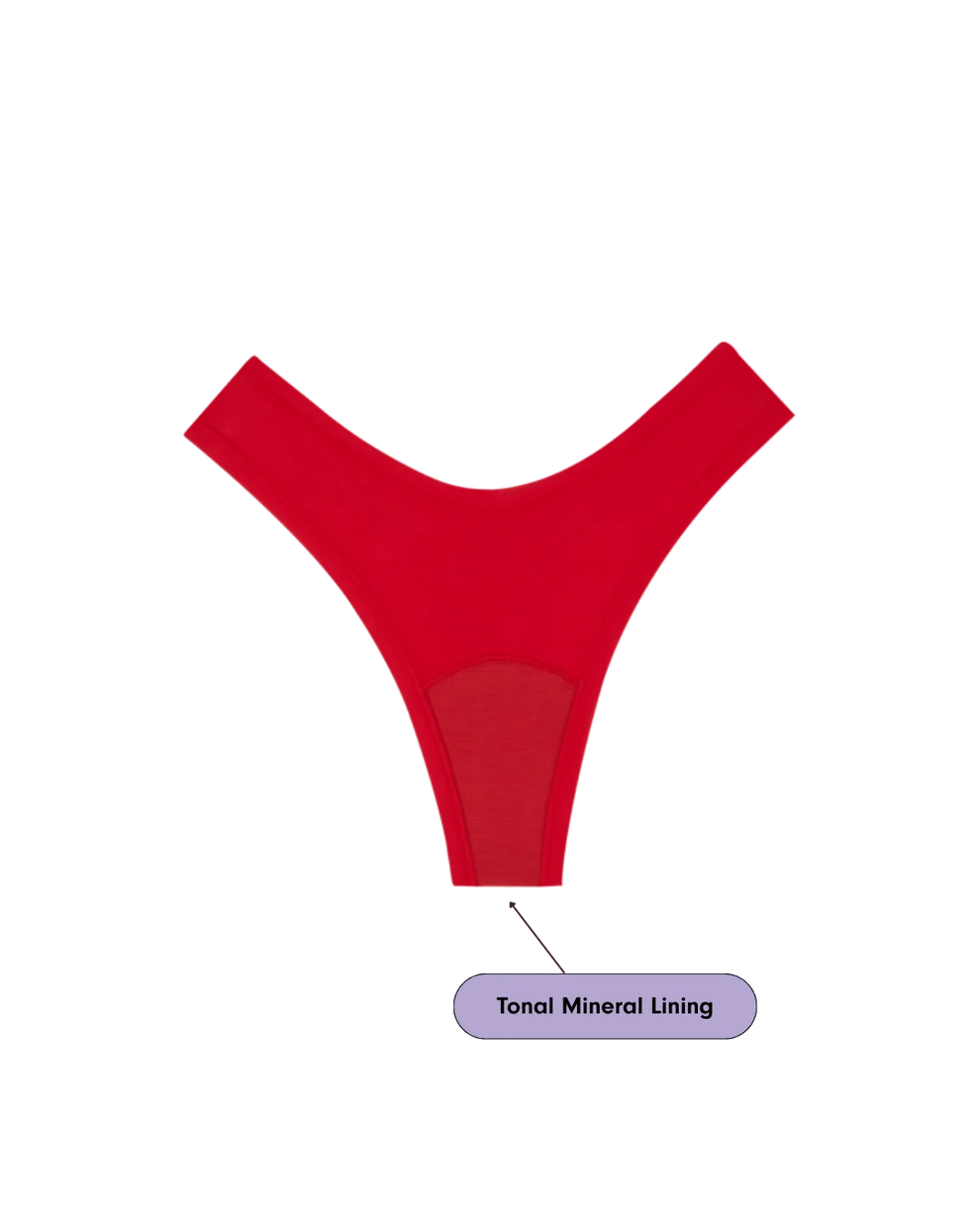 Huha Mineral Undies Dipped Thong-Limited Edition Champion Collection