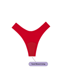 Huha Mineral Undies Dipped Thong-Limited Edition Champion Collection