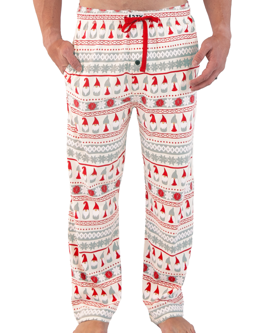 LazyOne Gnome For The Holidays Men's Pant