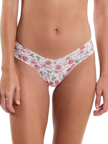 Hanky Panky Low Rise Thong-Holiday Prints