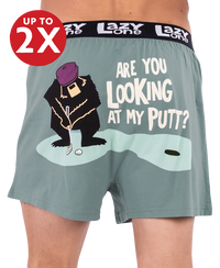 LazyOne Are You Looking At My Putt Boxer