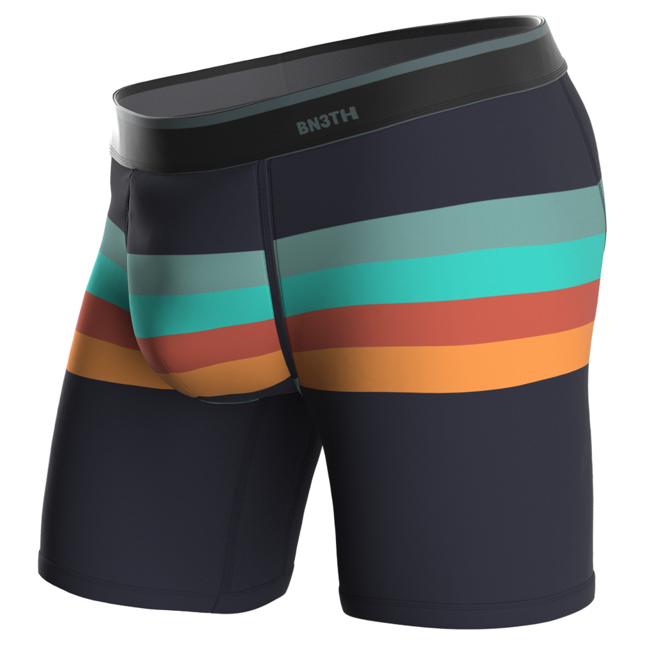 BN3TH Retrostripe Navy Boxer Brief