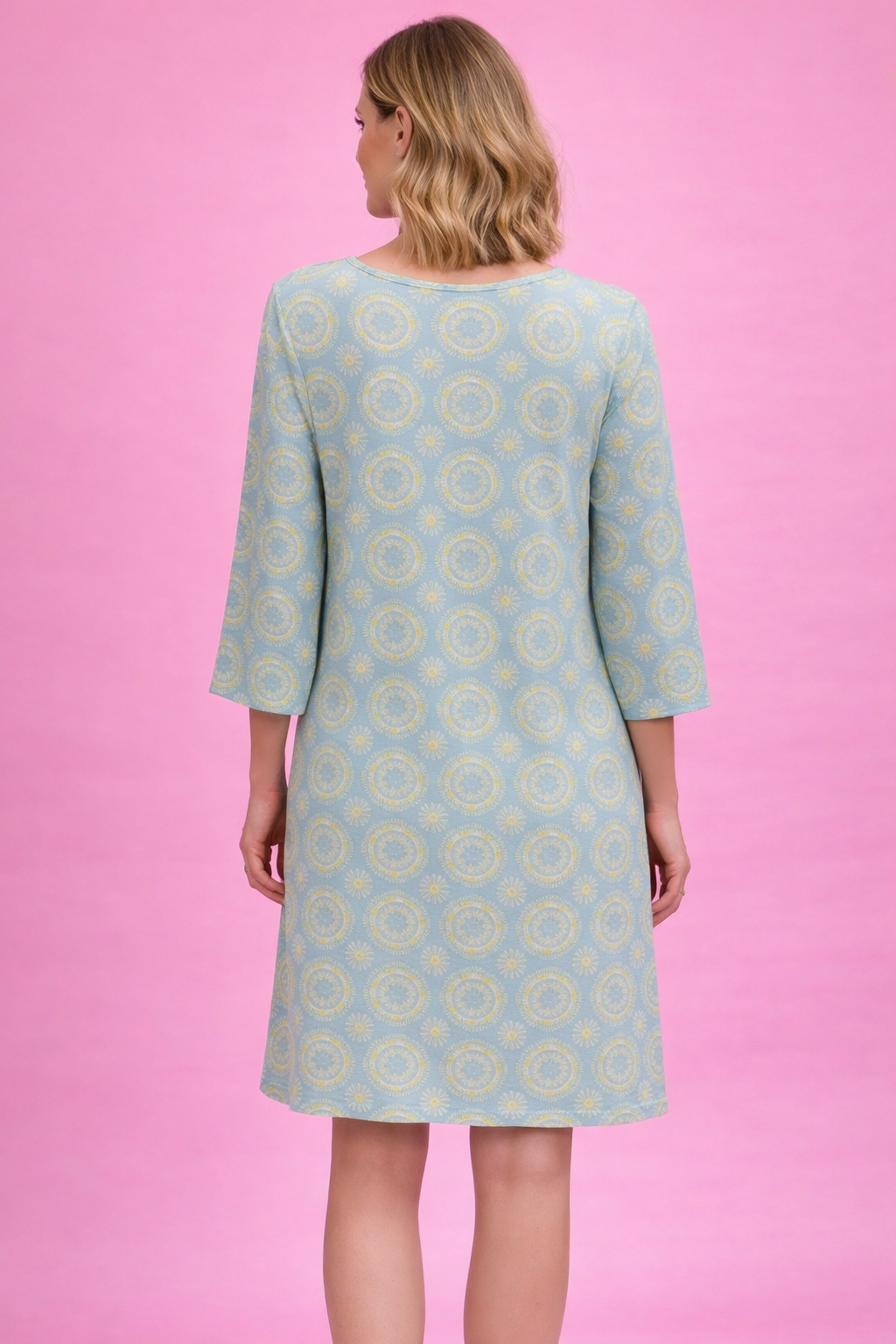 Cool Girl Sunburst 3/4 Sleeve Nightshirt