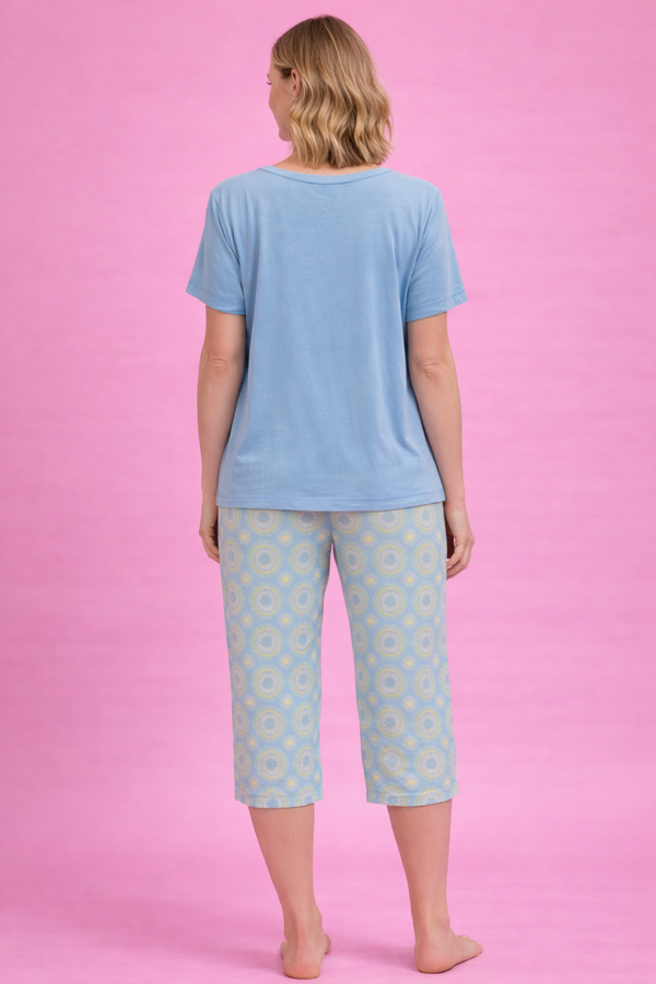 Cool Girl Sunburst Capri