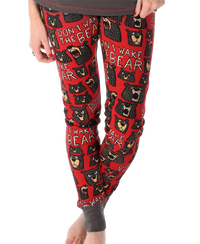 LazyOne Don't Wake The Bear Legging