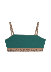 Huha Mineral Tata Bralette-Limited Edition Leopard Tan