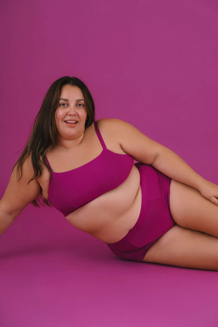 Huha Mineral Tata Bralette-Limited Edition Berry